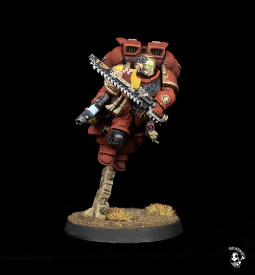 Spacemarine CAPTAIN WITH JUMP PACK(도색작)