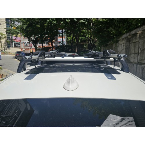 BMW 루프바 자전거캐리어 바람막이 세트 팝니다