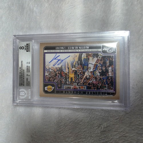BGS 8 2024-25 원앤원 오스틴 리브스 타임리스 모먼츠 오토 34/99